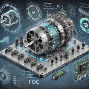 Моделирование управления AC двигателя — Field oriented control of PMSM с помощью opensource решений