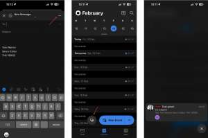 Microsoft добавила кнопку в Outlook Mobile для сворачивания черновика письма