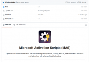 Релиз Microsoft Activation Scripts 3.0 с эксплойтом на основе TSforge для перманентной активации Windows 8+ и Office