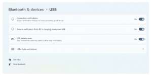 Microsoft раскрыла дополнительную информацию о настройках USB в Windows 11