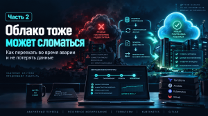 Облако тоже может сломаться. Часть 2: как переехать во время аварии и не потерять