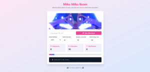 На GitHub опубликован визуально привлекательный сервер стресс-тестирования Miku Miku Beam