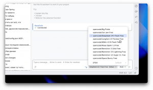 GLM 5.3 Flash и DeepSeek V4.1 Flash стали бесплатными в OpenCode