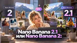 Nano Banana 2.1 или Nano Banana 2: что лучше? Сравниваем нейросети для генерации изображений на пяти одинаковых промптах