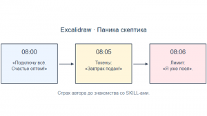 Я считал SKILL-ы бесполезной тратой токенов, пока не написал свой