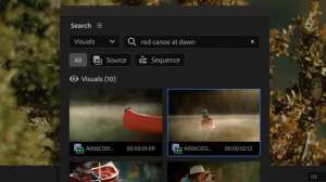 В Adobe Premiere Pro появился визуальный поиск видеофайлов на базе нейросетей