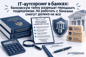 IT-аутсорсинг в банках: банковскую тайну разрешат передавать подрядчикам. Но работать с банками смогут далеко не все