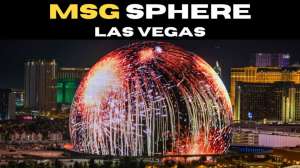 Аудиовизуальная система на MSG Sphere в Лас-Вегасе