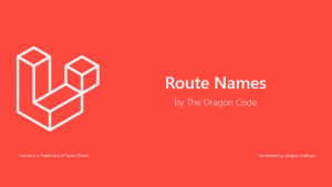 Автоматические имена роутов Laravel