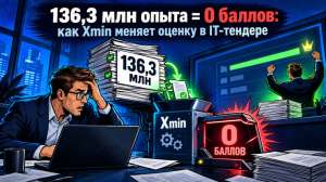 136,3 млн опыта = 0 баллов: как Xmin меняет оценку в IT-тендере