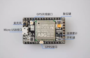 Micropython на GSM+GPS модуле A9G