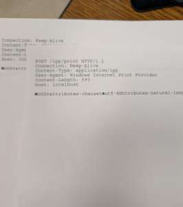 Из-за бага в обновлении для Windows 10/11 USB-принтеры на ПК начали сами печатать страницы с данными протокола IPP