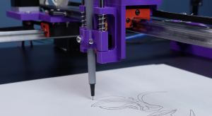 Сборка простого 3D-печатного ЧПУ-плоттера