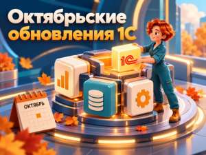 Октябрьские релизы 1С: производство, аналитика и учет