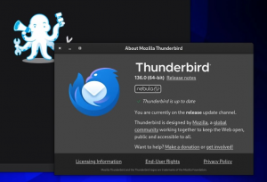 Релиз Mozilla Thunderbird 136.0