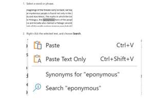 Microsoft убрала из Office Word функцию Smart Lookup