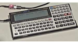 Настоящая BBS на калькуляторе Casio