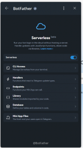 Внутри Telegram Serverless: код, БД и Mini App из коробки
