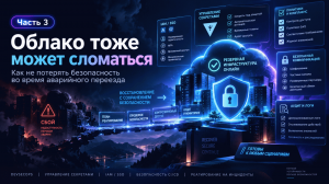 Облако тоже может сломаться. Часть 3: как не потерять безопасность во время аварийного переезда