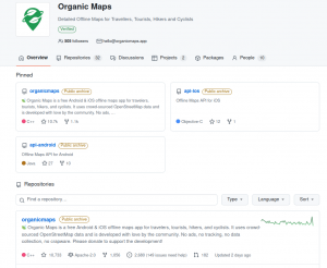 GitHub перевёл репозитории проекта Organic Maps в архивный режим из-за санкций против одного из разработчиков проекта