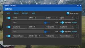 Релиз Explorer Tab Utility v2.0.0 — утилиты для исправления недостающих функций в проводнике Windows 11
