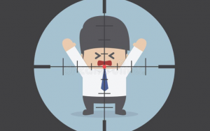 Инфракрасный счётчик посетителей. Ну что же ты всё по головам-то! Может, лучше — по ногам, по ногам..?