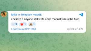 Разработчик Telegram: 99,9% клиентского кода мессенджера пишет AI, а тех кто до сих пор пишет код вручную надо увольнять