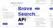 Поиск по изображениям, видео и новостям теперь доступен в API Поиска Brave