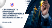 Связанность мировой экономики через абсолютные валютные курсы