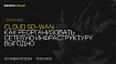 30 января, 11:00 МСК — вебинар по Cloud SD-WAN