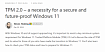 Microsoft пояснила, что требование TPM 2.0 для Windows 11 остаётся обязательным стандартом
