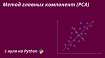 Метод главных компонент (PCA). Принцип работы и реализация с нуля на Python