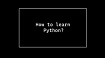 Как учить Python? Книги, видео, курсы