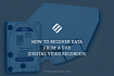 How to Recover Data From a Hikvision DVR