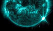 Новая мощная вспышка произошла на самом краю Солнца прямо в канун китайского Нового года 9 февраля 2024 года