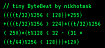 Звучащий код — пишем музыку на языке ByteBeat