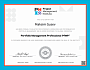 Уровень власти руководителя проекта или PfMP сертифиция (портфолио)