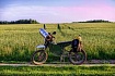 Выходные на электромопеде с бензогенератором