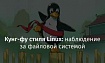 Кунг-фу стиля Linux: наблюдение за файловой системой